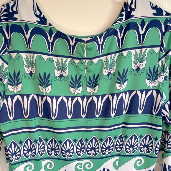 🌱JB By Julie Brown Dress Women’s Multicolor Print Sheath - Picture 3 of 5